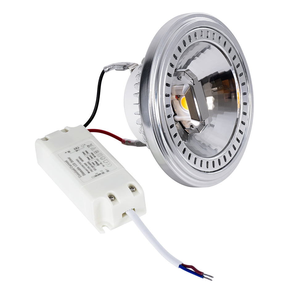 DARKO 60382 Σποτ AR111 LED 14W 1638lm 40°  IP20 Φυσικό Λευκό 4500K Dimmable - Indirect Anti-Glare Reflector - Bridgelux High Lumen COB Gen2 & TÜV SÜD Driver - Μ11.1 x Π11.1 x Υ6.6cm - 3 Χρόνια Εγγύηση