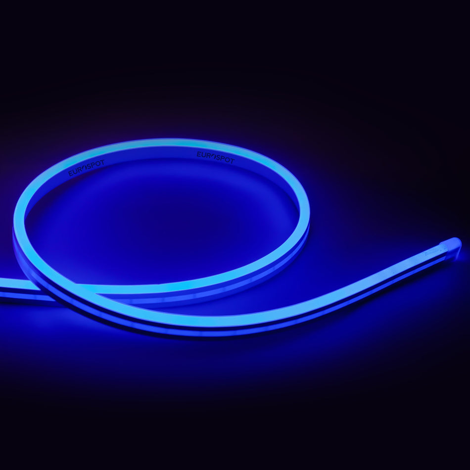 EuroSpot Led NEON FLEX Ταινία DC:24V IP65 8W 120Leds/m 5mm BLUE 5m