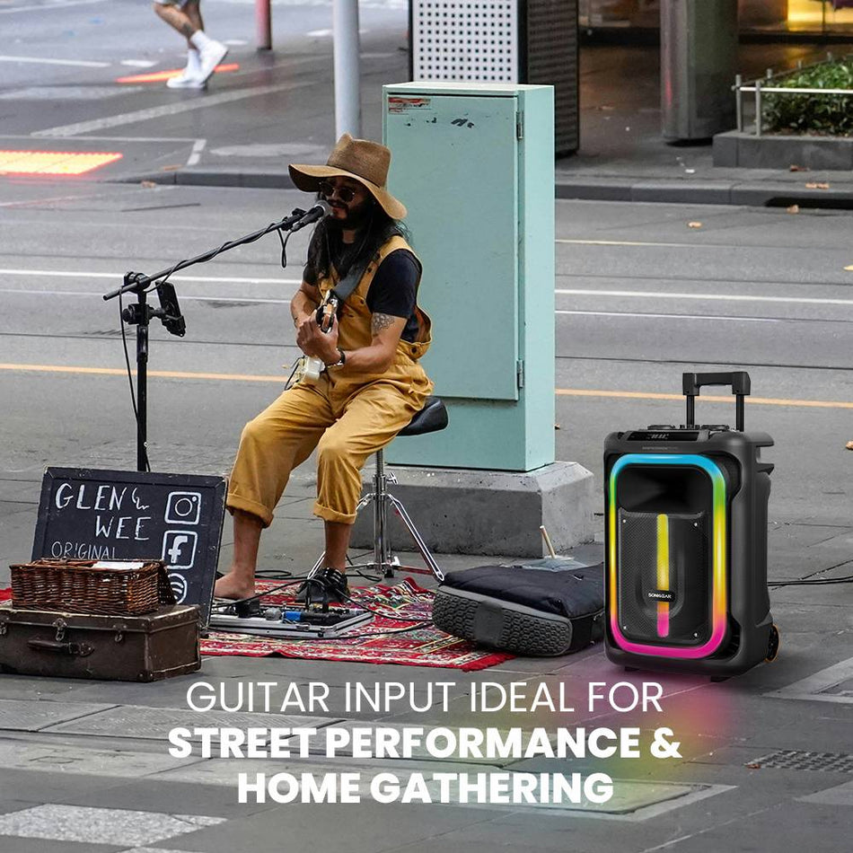 Sonicgear Rgb Hda Karaoke Speaker 240 W Hyperbox 1300 Pro Black