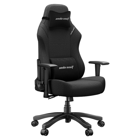 ANDA SEAT Gaming Chair LUNA Large Dark Grey Fabric