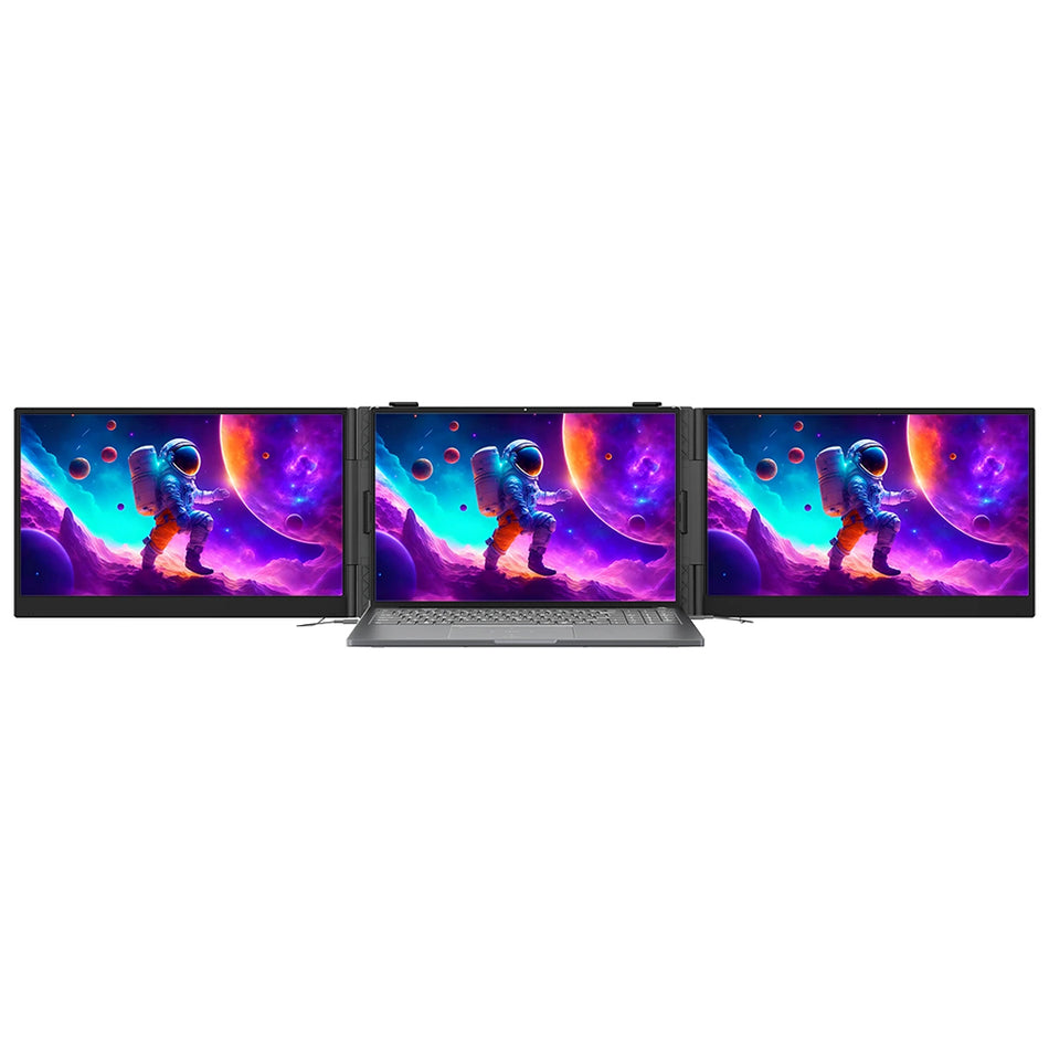 BLACKVIEW 15.3' DUAL LAPTOP SCREEN EXTENDER LCD 16:10 60Hz 1200P GREY
