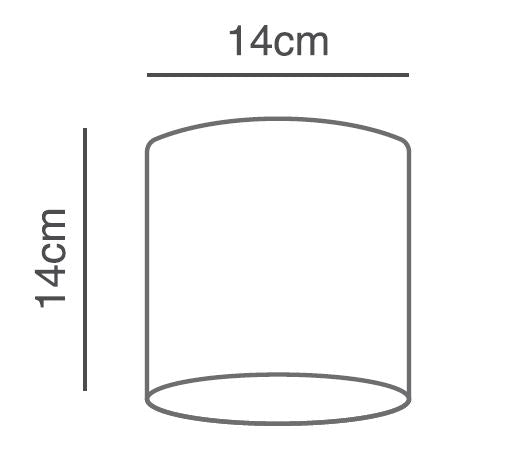 SE21-GM-4-BL6-SH1 ADEPT TUBE Gold Matt Pendant White Fabric Shade+