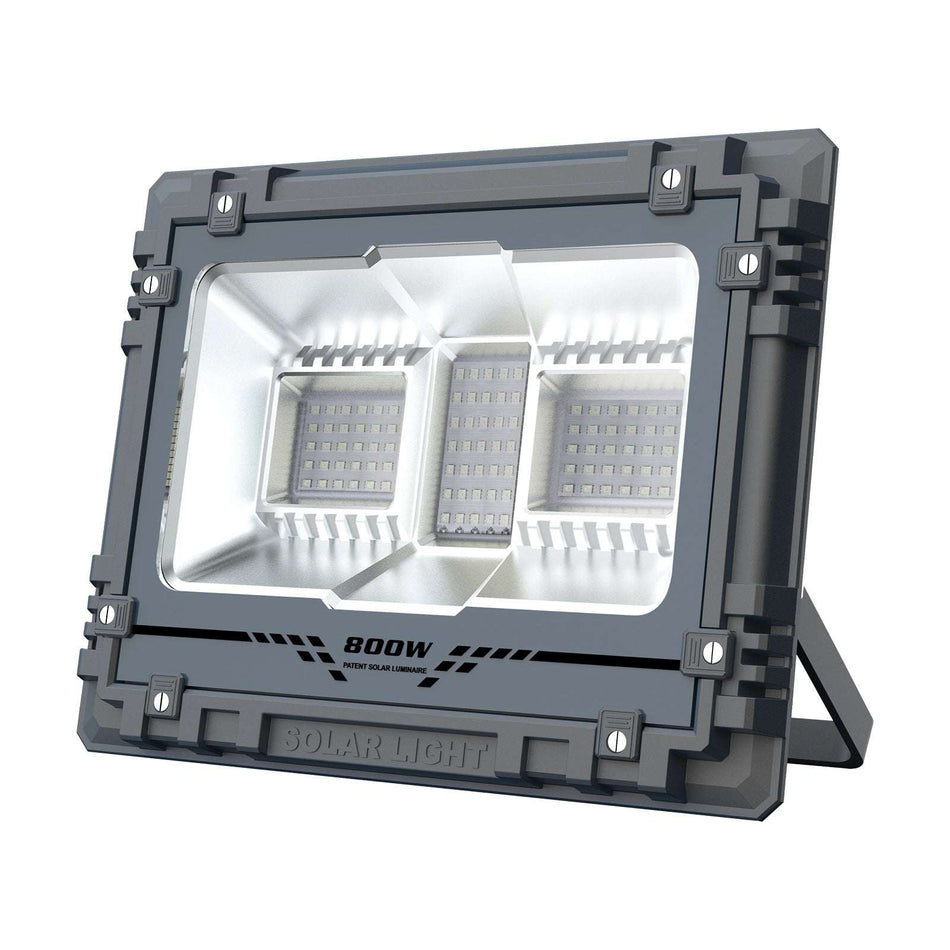 Ηλιακός Προβολέας 95LED RGB Αλουμινίου 800W IP67 MJ-AW800C – Γκρι