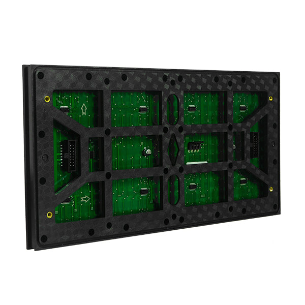 GLOBOSTAR® MODULCO 91104 Module Πλακίδιο Κυλιόμενης Ψηφιακής Επιγραφής/Οθόνης 32x16cm P10 LED 40W Nits ≥3200cd/㎡ DC 5V Αδιάβροχο IP65 Πορτοκαλί - Μ32 x Π16 x Υ1.5cm - 2 Χρόνια Εγγύηση