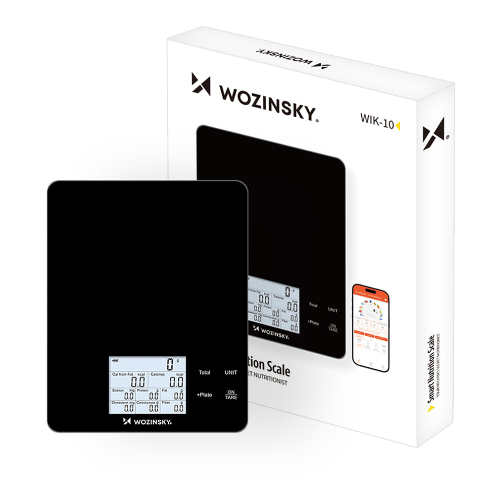 Wozinsky WIK-10 Smart Ζυγαριά Κουζίνας με Ψηφιακή Οθόνη & Bluetooth App