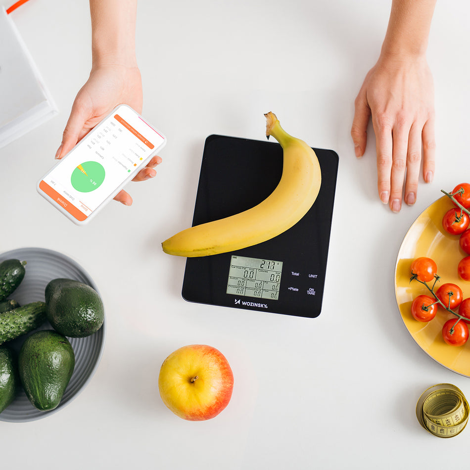 Wozinsky WIK-10 Smart Ζυγαριά Κουζίνας με Ψηφιακή Οθόνη & Bluetooth App