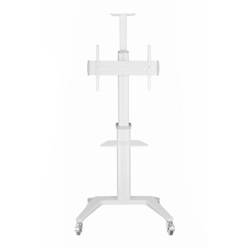 Gembird Aluminum Tv Floor Stand With Caster Wheels 37' 70' White
