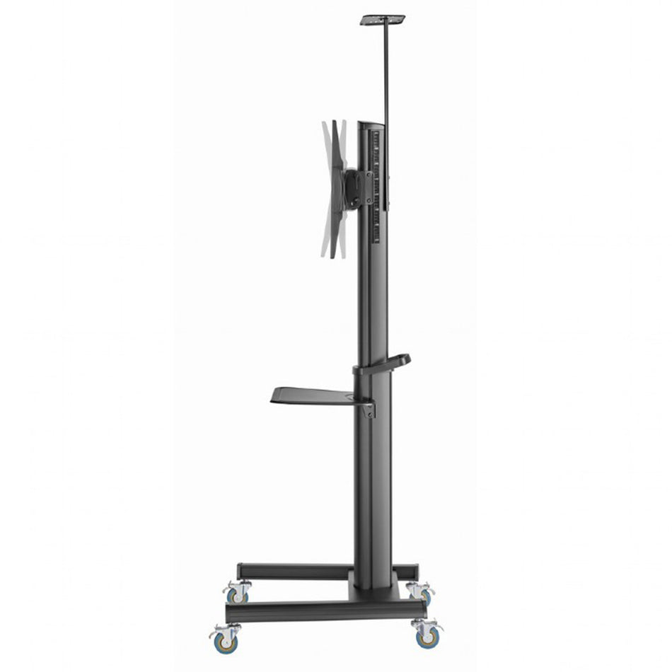 Gembird Aluminum Tv Floor Stand With Caster Wheels 37′ 70′ Black