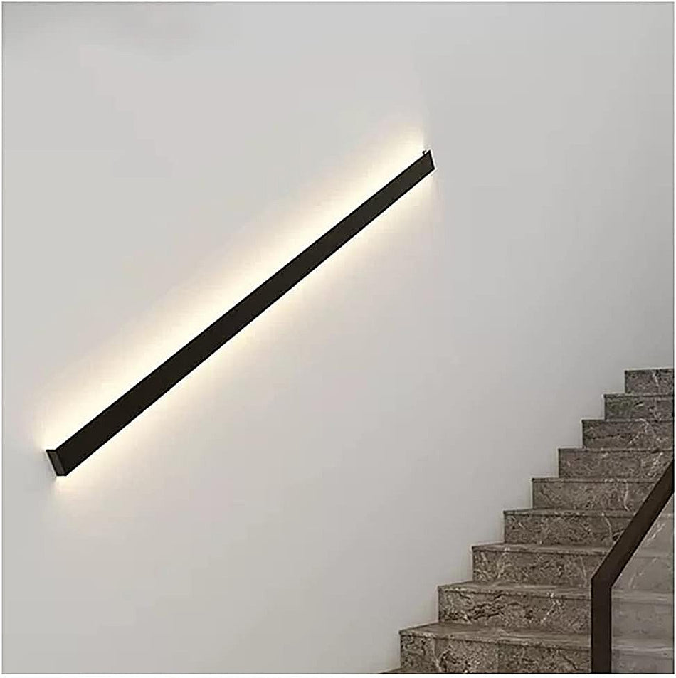 SE LED 80 LINEAX  WALL LAMP  3CCT WITH MEMORY  BLACK  2 YEARS WARRANTY