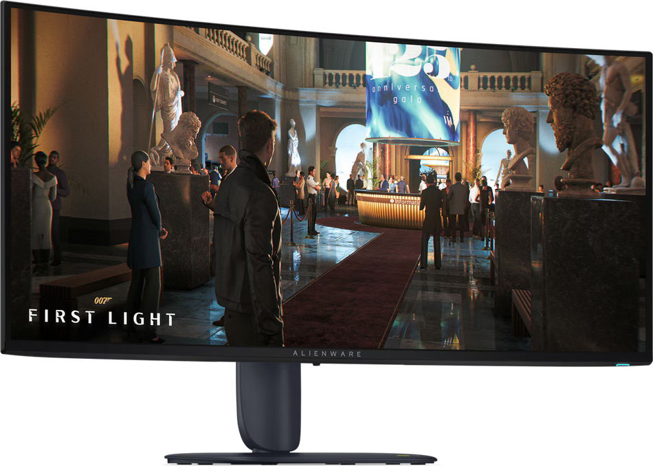 DELL Monitor ALIENWARE AW 3426DW 34" QD-OLED 280Hz, HDMI, DP, USB-C,Height Adjustable,3YearW