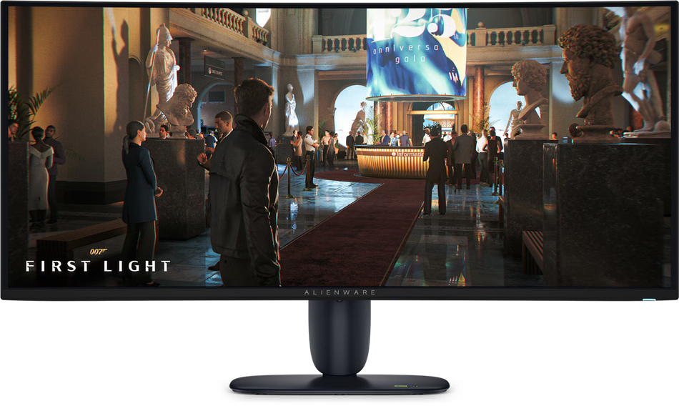 DELL Monitor ALIENWARE AW 3426DW 34" QD-OLED 280Hz, HDMI, DP, USB-C,Height Adjustable,3YearW