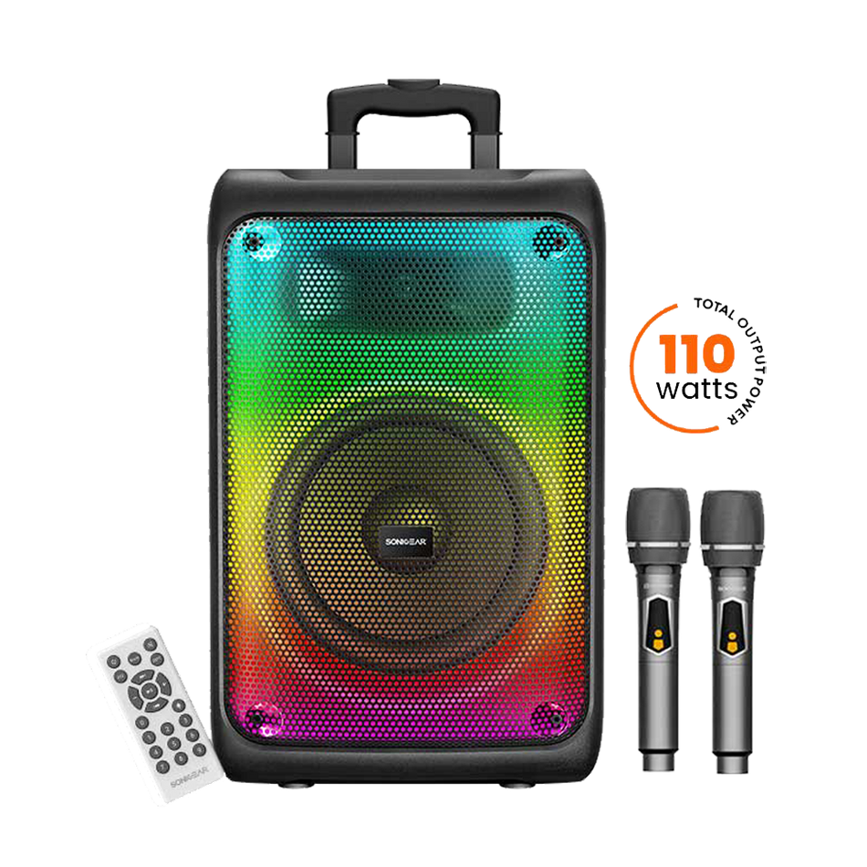 Sonicgear Rgb Hda Karaoke Speaker 110 W Hyperbox 1200 Pro Black
