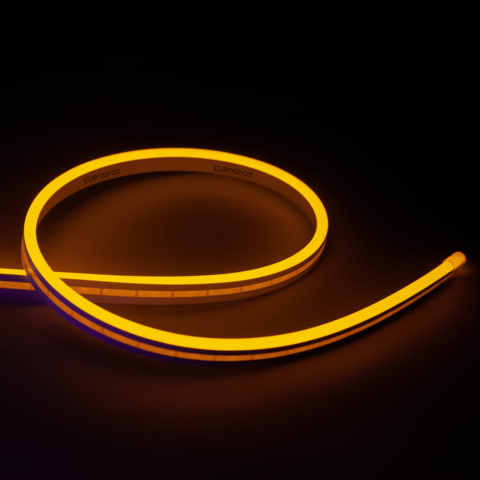 EuroSpot Led NEON FLEX Ταινία DC:24V IP65 8W 120Leds/m 5mm ORANGE 5m