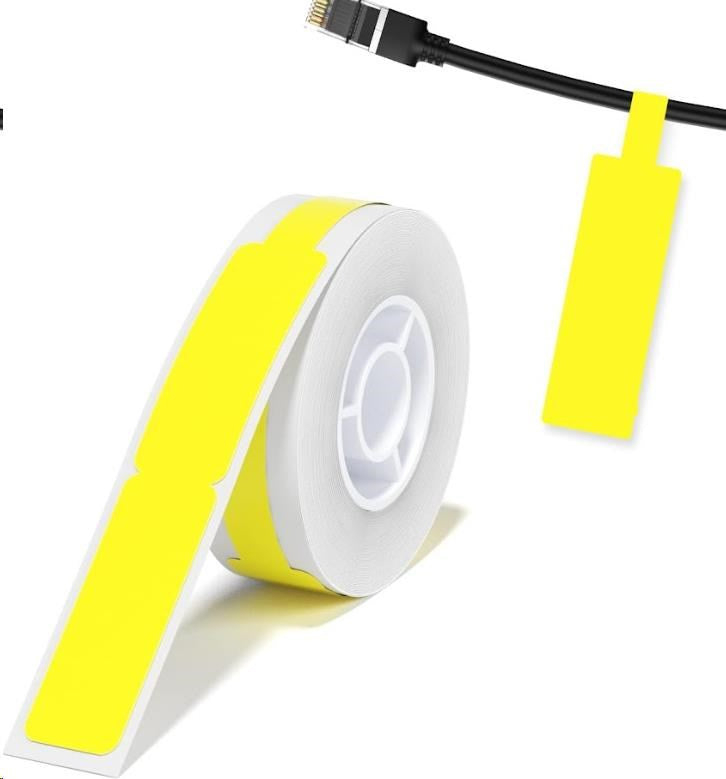 Niimbot Thermal Label Paper 12.5*74+35 65 Cable Yellow