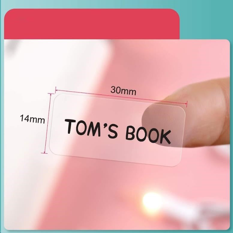 Niimbot Thermal Label Paper 14*30 210 Transparent