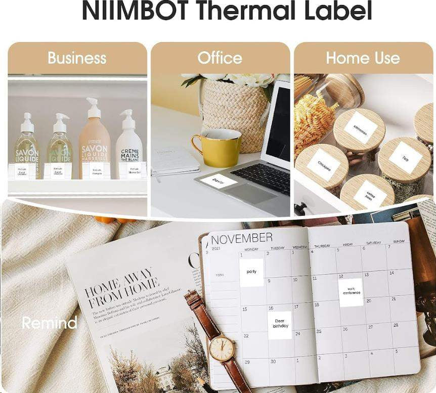 Niimbot Thermal Label Paper 50*50 150 White