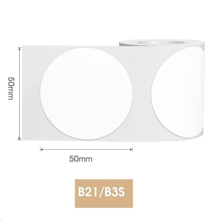 Niimbot Thermal Label Paper 50*50 150 Round White