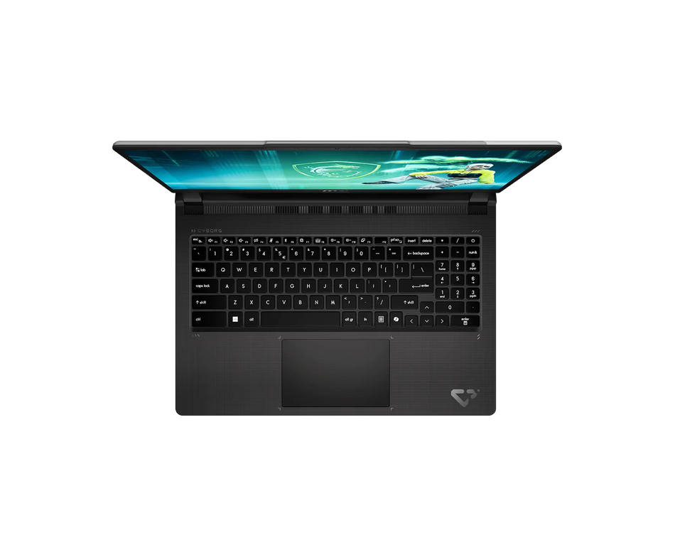 MSI Laptop Cyborg 15 C2WEO 15.6'' FHD IPS 144Hz C7-240H/16GB/512GB SSD NVMe PCIe 4.0/NVidia GeForce RTX 5050 8GB/Win 11 Home/2Y/Platinum Gray