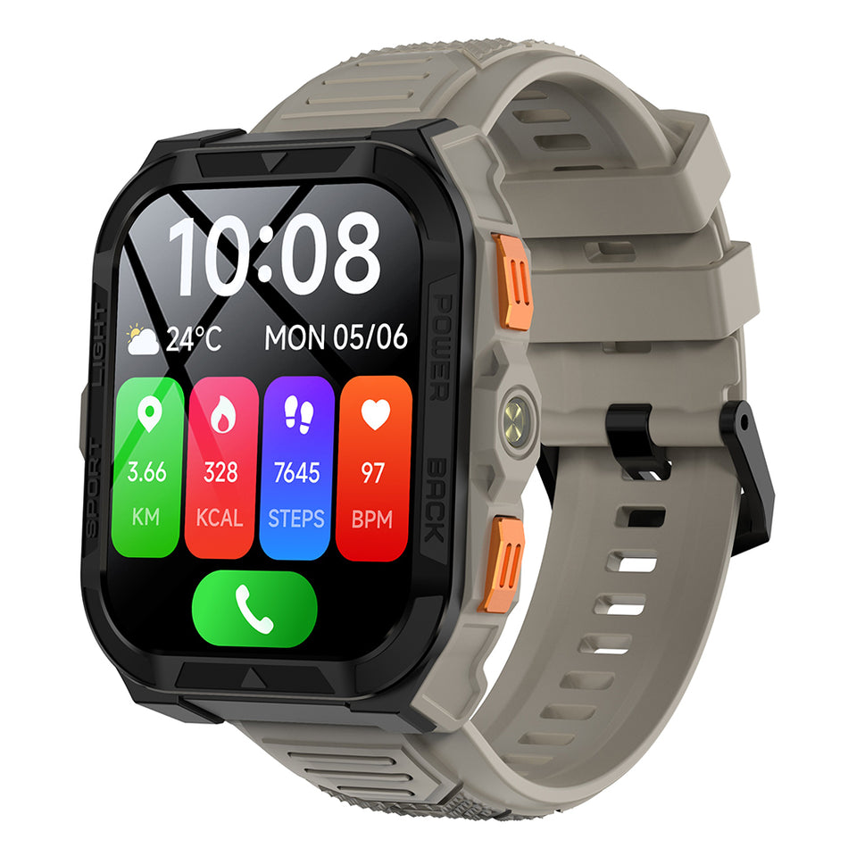 Blackview Bt5.3 Multitask Smartwatch Khaki