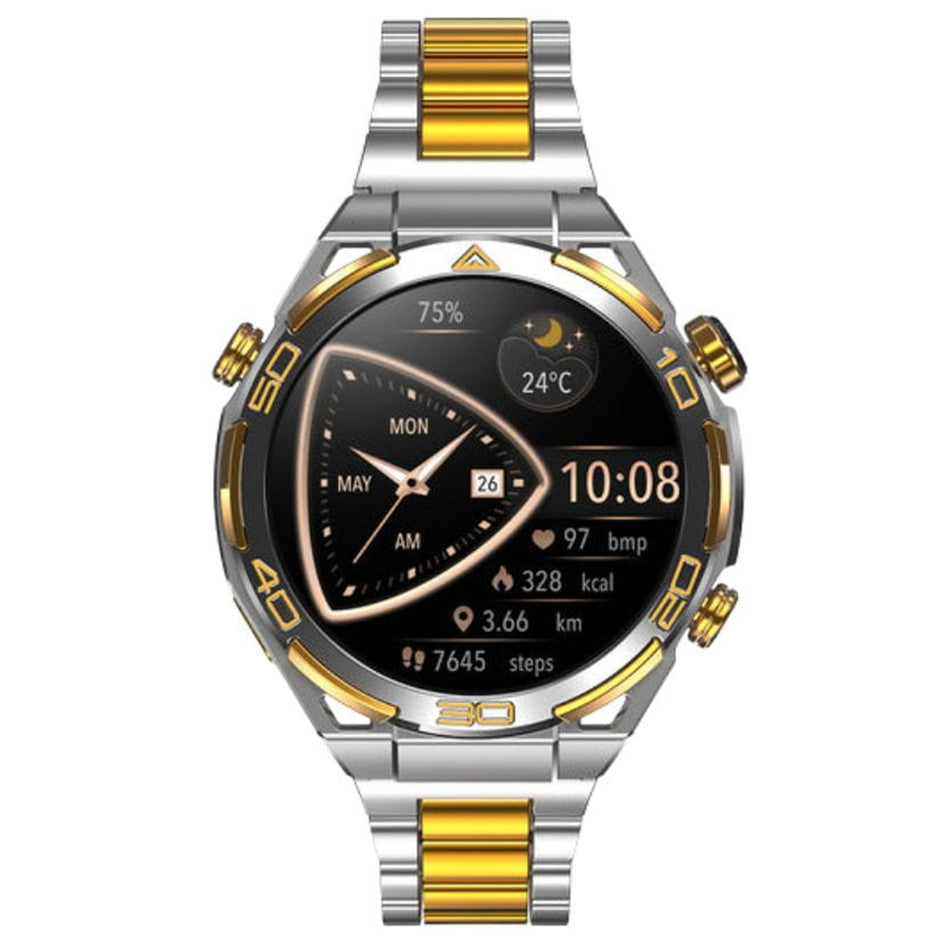 BLACKVIEW BT5.3 MULTITASK AMOLED SMARTWATCH SILVER