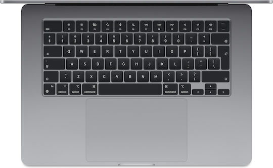 Apple MacBook Air 15”, M3 Chip, 8-Core CPU, 10-Core GPU, 8GB RAM, 512GB SSD, Space Gray, MRYN3T/A, 2024
