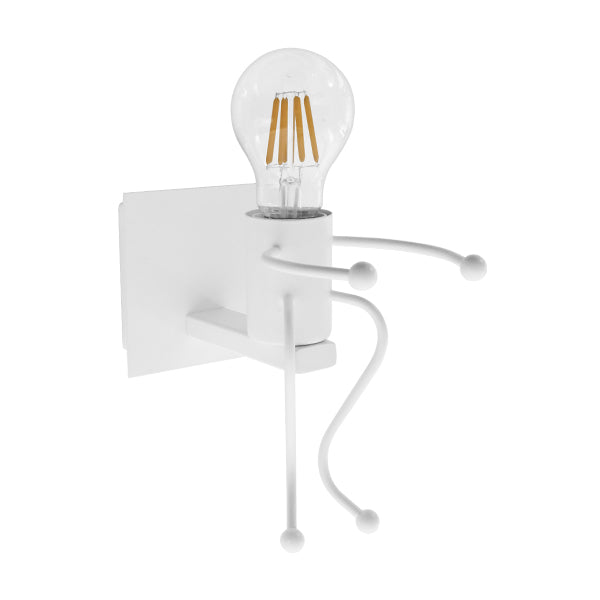 Little Man 01389 Iluminare modernă de perete simplificată Metalică M12 X P19 X Y17CM