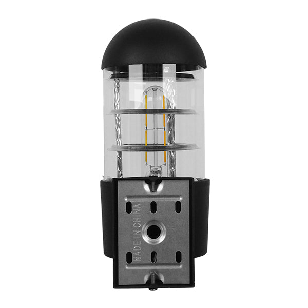 Ferea 01419 Lampa de perete modernă sconwood mono neagră metalică M11 x π17 x y23cm