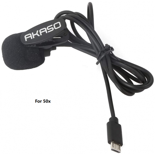 Akaso External Microphone 01962 For EK7000 Pro, Brave 7 LE, Brave 4/4 Pro