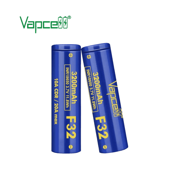 Vapcell® Επαναφορτιζόμενη Μπαταρία F32 INR18650 3.7V 3200mAh 10A/20A 1τμχ