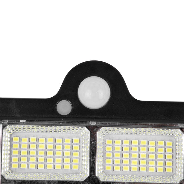 71483 Αυτόνομος Ηλιακός Προβολέας LED SMD 20W 1500lm με Ενσωματωμένη Μπαταρία 2400mAh - Φωτοβολταϊκό Πάνελ με Αισθητήρα Ημέρας-Νύχτας - PIR Αισθητήρα Κίνησης και Ασύρματο Χειριστήριο IR Αδιάβροχο IP65 Ψυχρό Λευκό 6000K