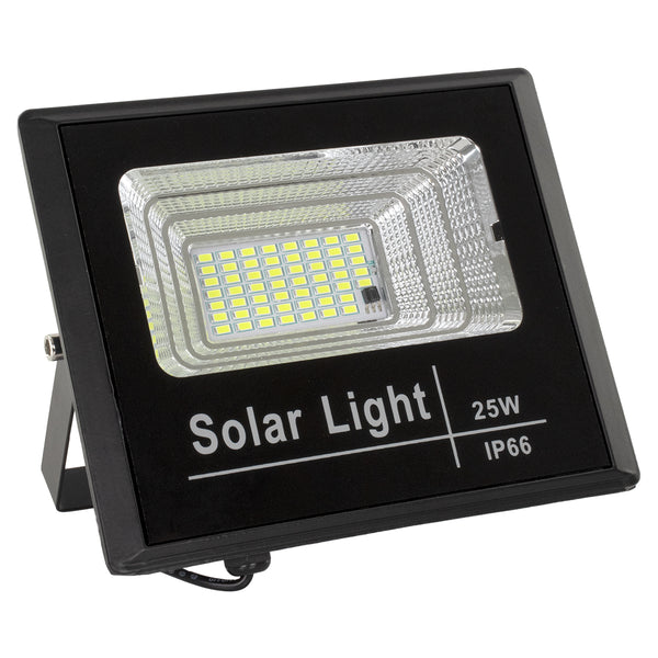 Solar LED SMD 25W 2000 Lumens, Baterie de 3000mAh, senzor de lumină, controler wireless, IP66 impermeabil