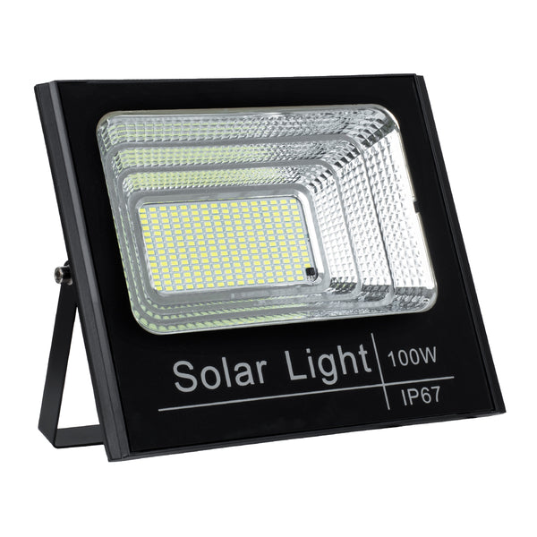 LED -uri solare SMD 100W 8000 lumeni, baterie de 15000mAh, senzor de lumină, IP67 impermeabil