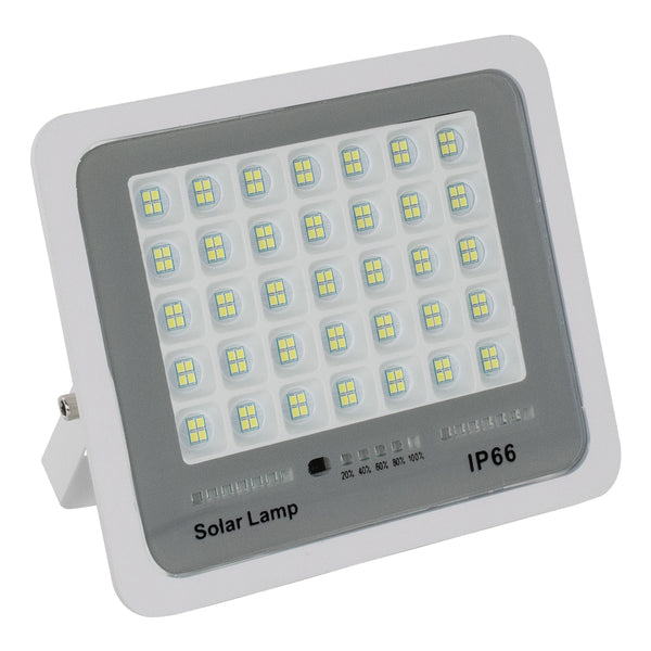 LED -uri solare SMD 100W 12000 Lumens, 10000mAh Battery - Panou fotovoltaic, senzor de lumină, controler wireless, IP66 impermeabil