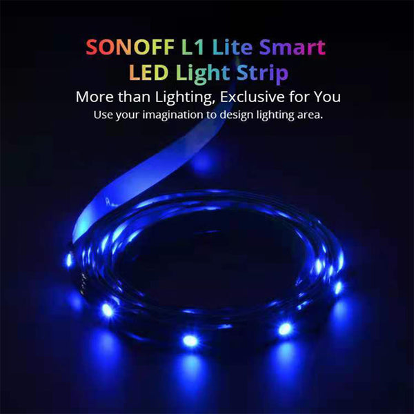 80025 SONOFF L1-5050RGB-GR-5M-R2 - Smart RGB LED Light Strip Extension 5M Waterproof IP65