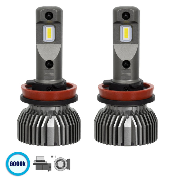 H11 E30 KIT LINE KIT LUMINATĂ ȘI CAMION CAMION 3ND SERIE CAN-BUS LED CREE CXB 100W 14000LM, IPUNEAZĂ IPATE