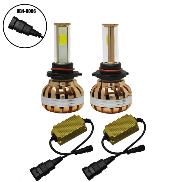 LED HID Kit HB4 9006 45 Watt 4500 Lumen 9-32 Volt DC 6000K