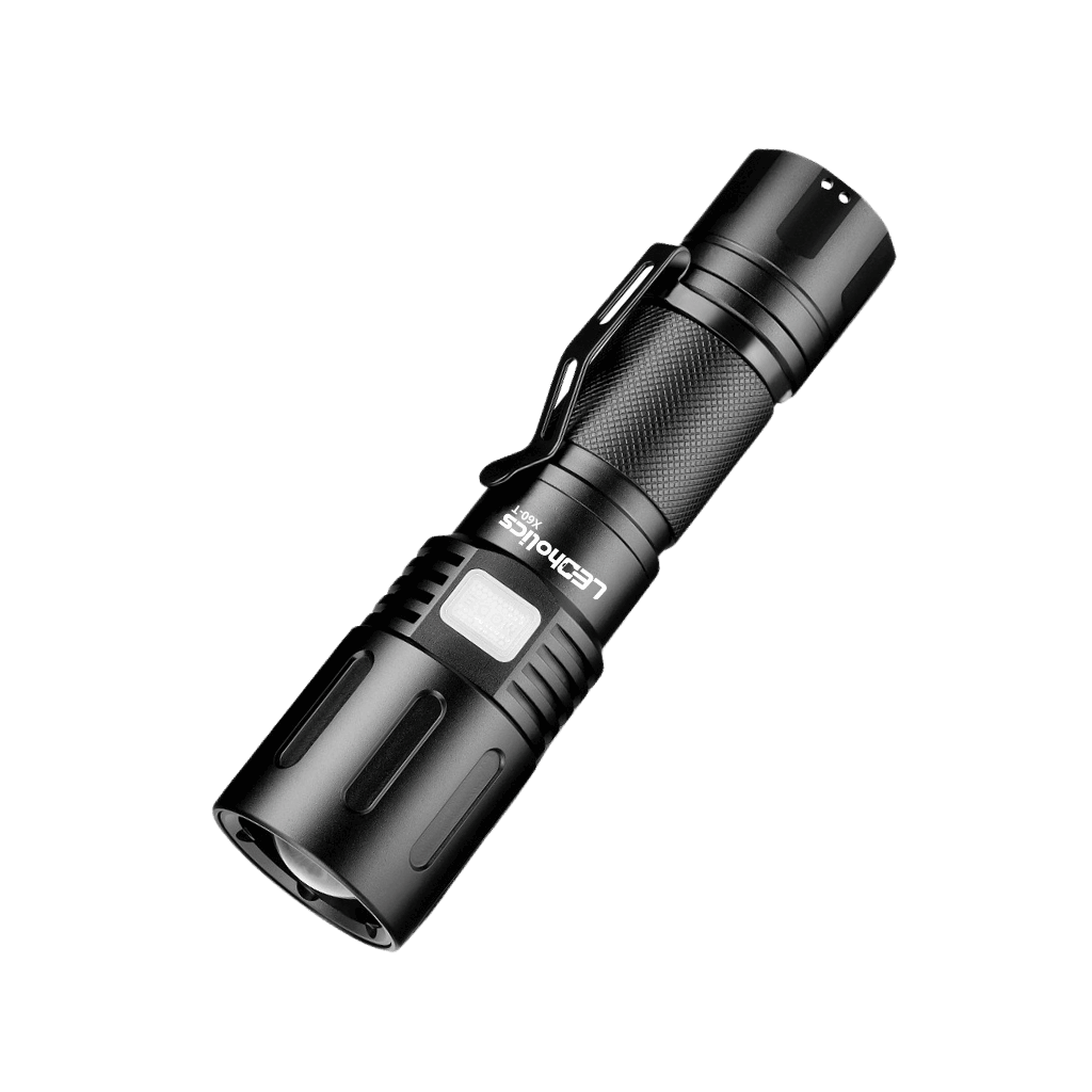 Ισχυρός Επαναφορτιζόμενος Type-C Led Φακός Χειρός Χ60-Τ | 2800 Lumens 36W | 280Μ Δέσμη Φωτός | Μεγάλη Διάρκεια | Zoom